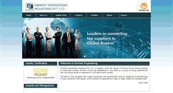 Desktop Screenshot of eminent-engineering.com